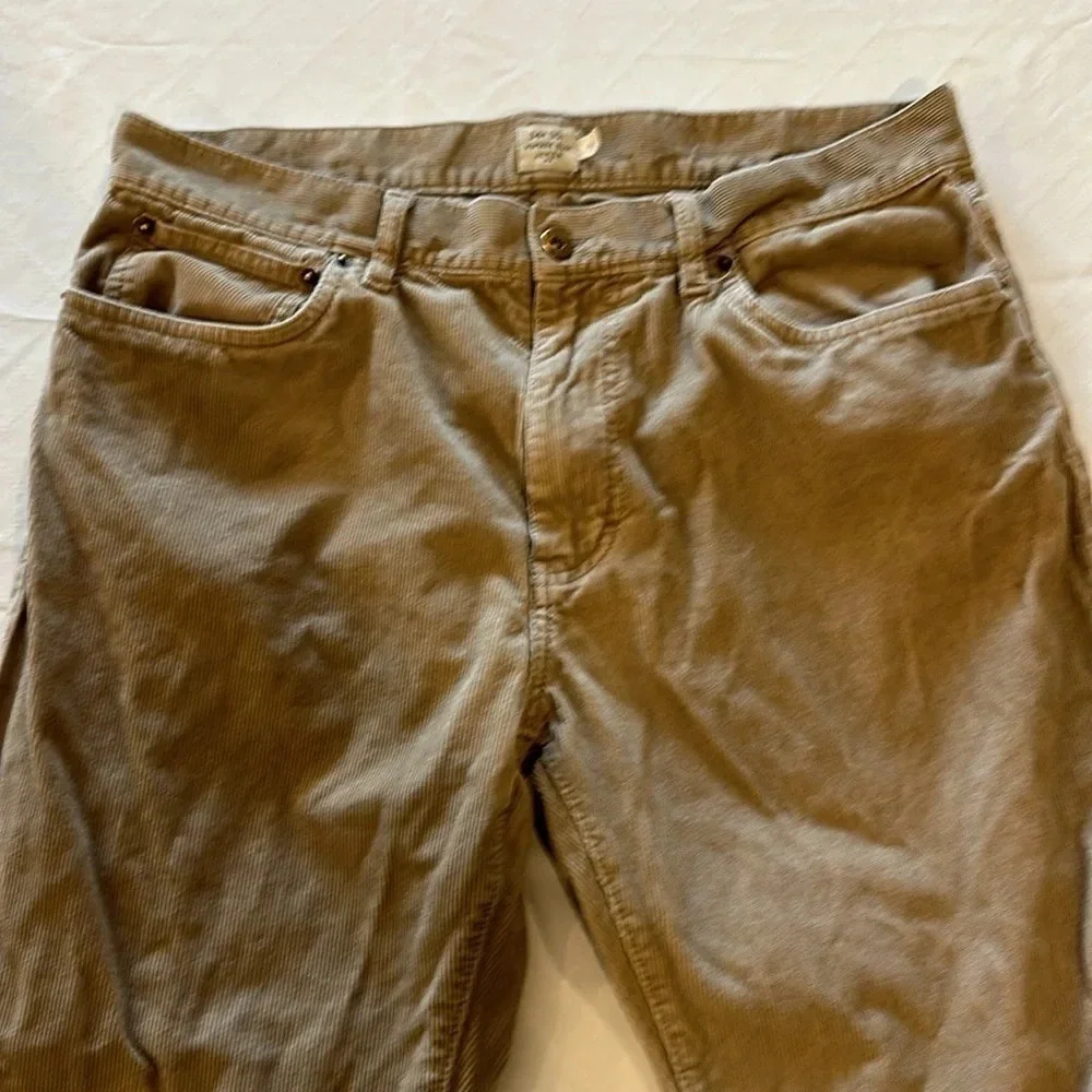 J. Crew Cords Vintage slim straight size 34x30 34 x 30 style 46934 - Picture 4 of 7